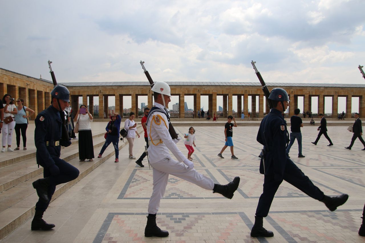 Changing of the Guard at Anıtkabir