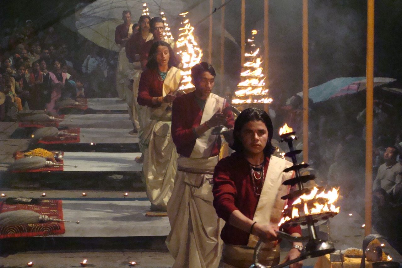 Ganga Aarti at Dashashwamedh Ghat, Varanasi
