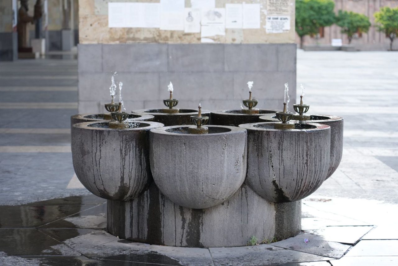 A traditional Armenian Pulpulak (drinking fountain)