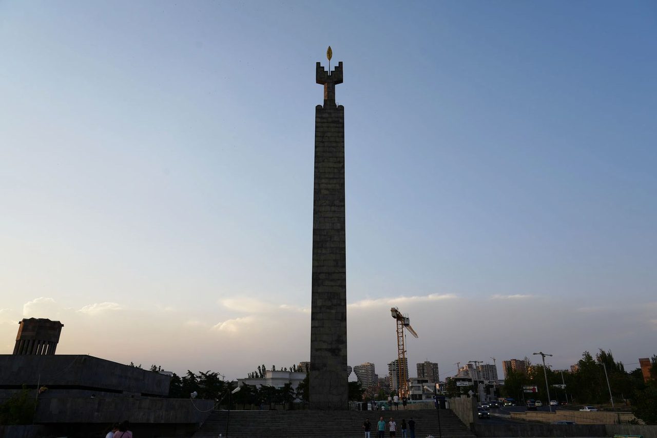 The 50th Anniversary of the October Revolution Monument