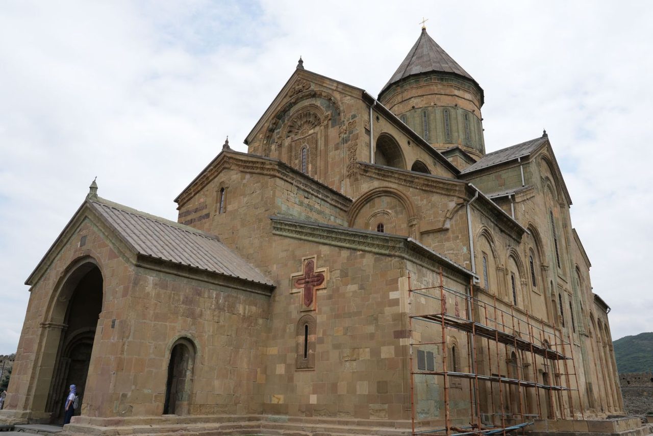 Up close at Svetitskhoveli Cathedral