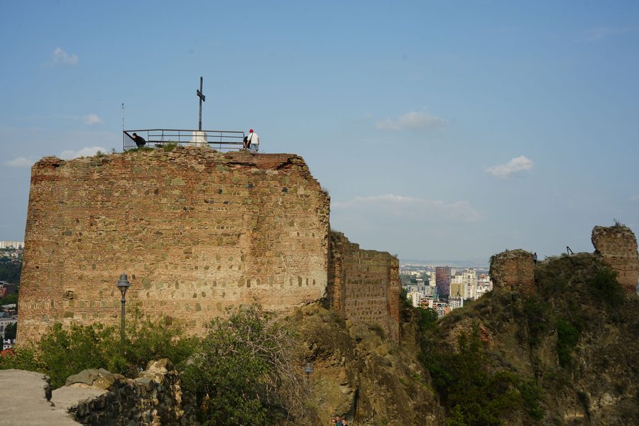 Narikala Fortress on the hill
