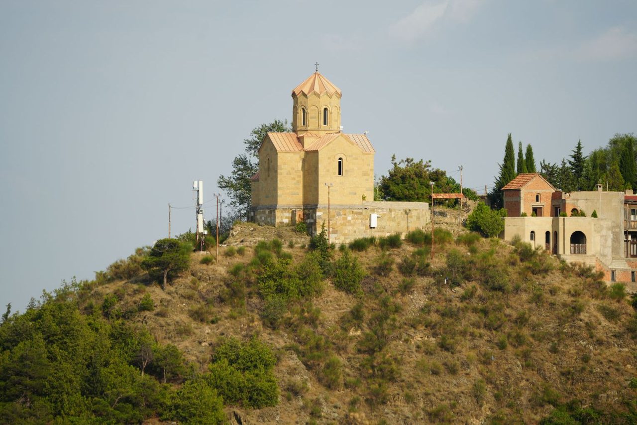Tabor Monastery on the hilltop