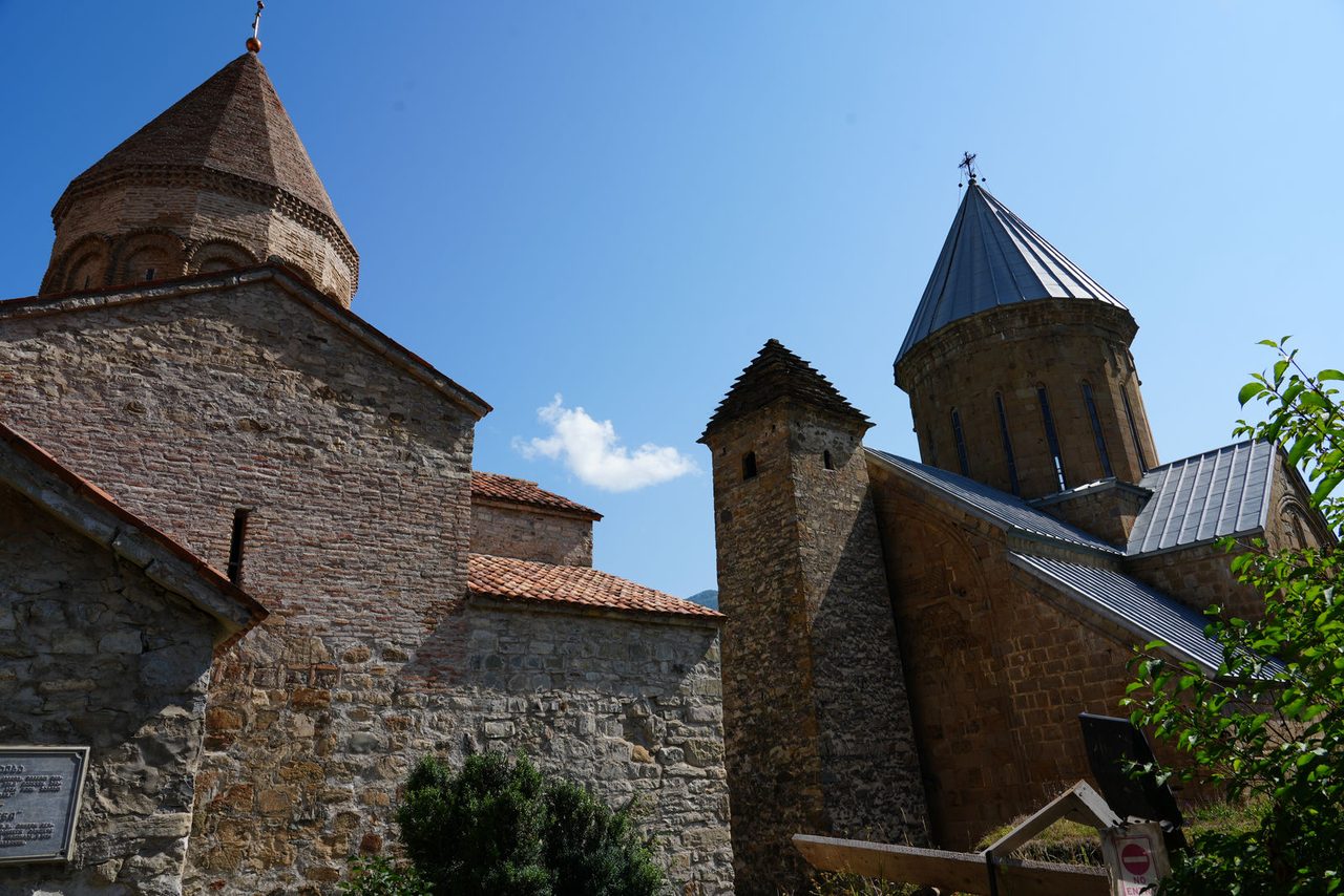 Inside Ananuri Fortress