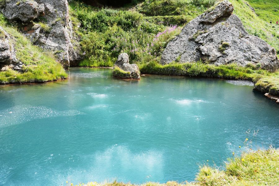 Abano Mineral Lake in Truso Valley