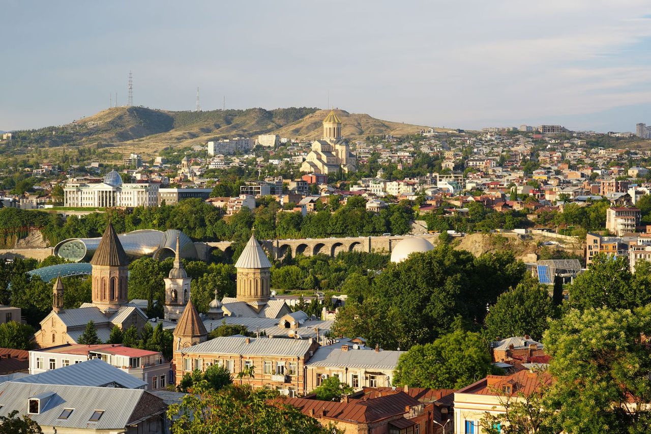 View of the Holy Trinity Cathedral