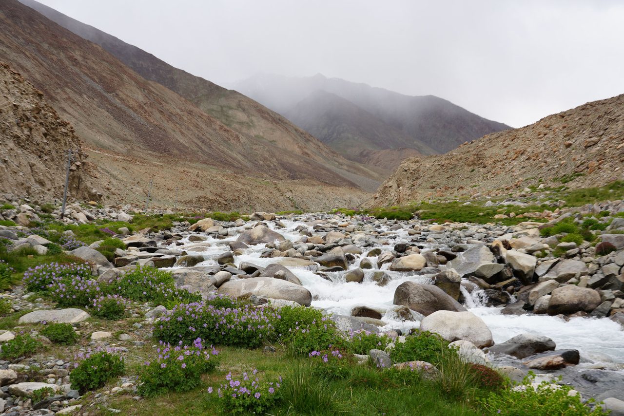 Khardung La Pass River