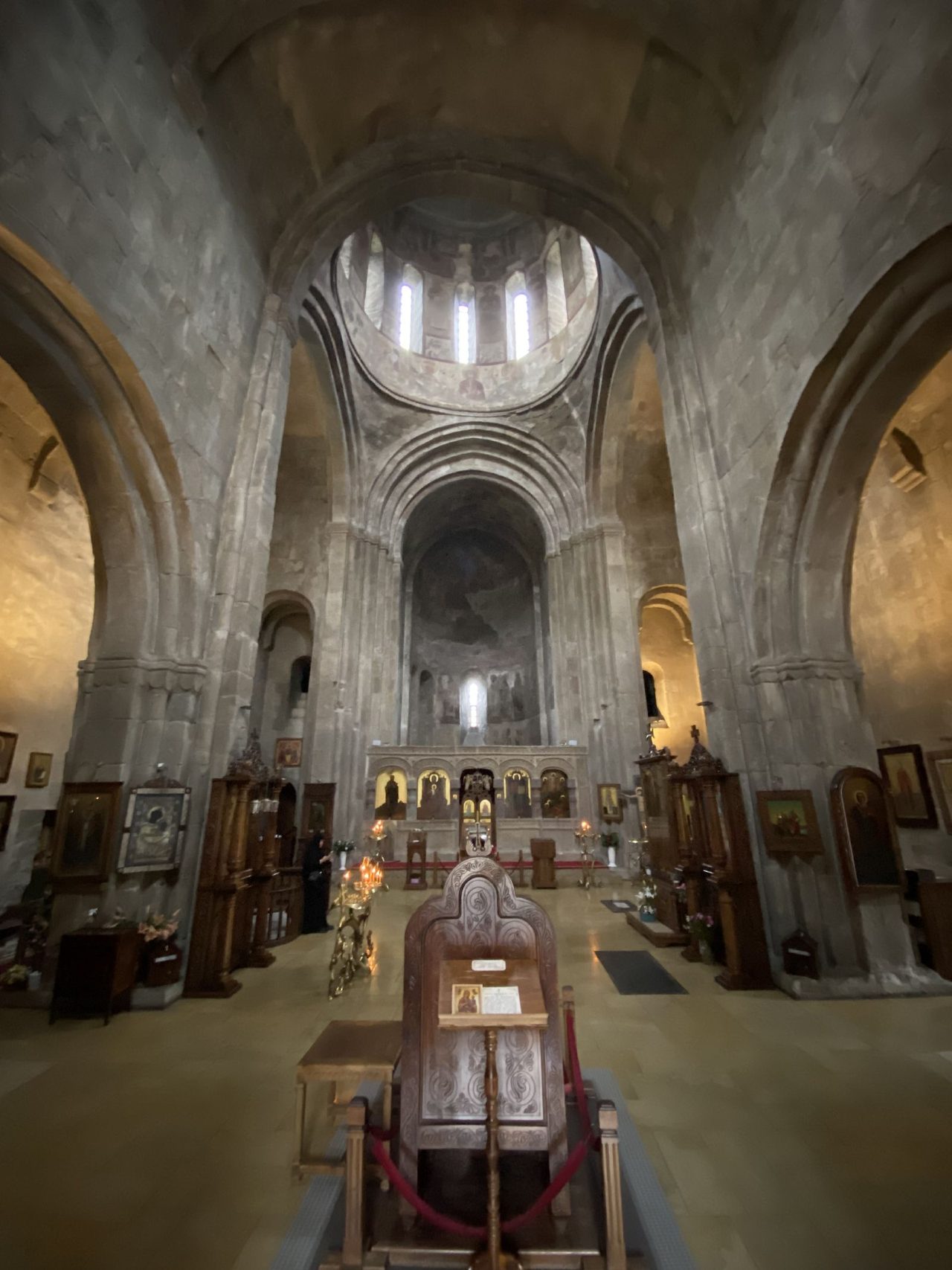 Inside Samtavro Monastery