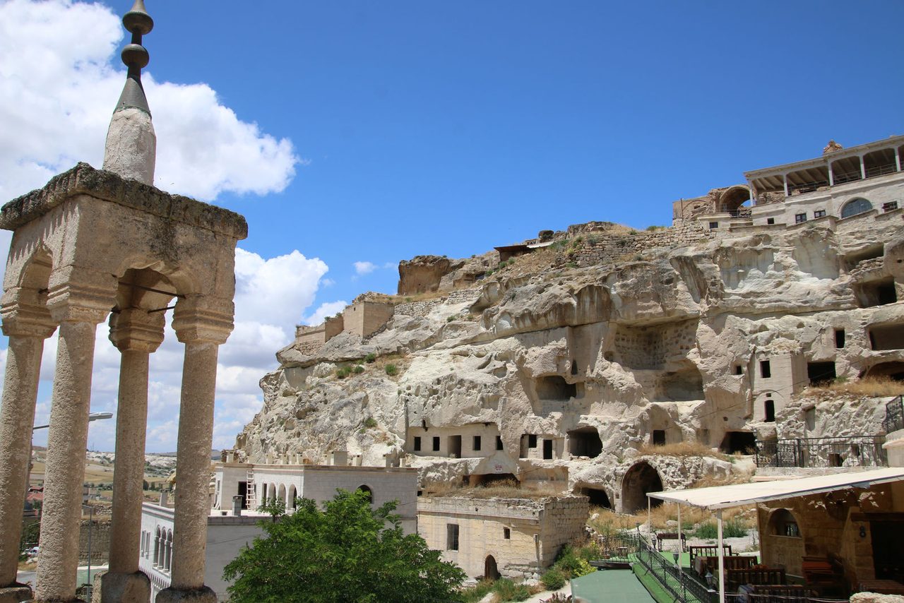 Ortahisar Castle in Cappadocia