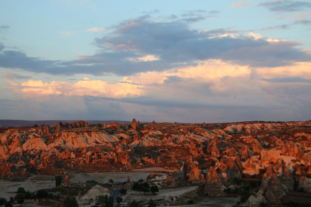 Rose Valley at sunset