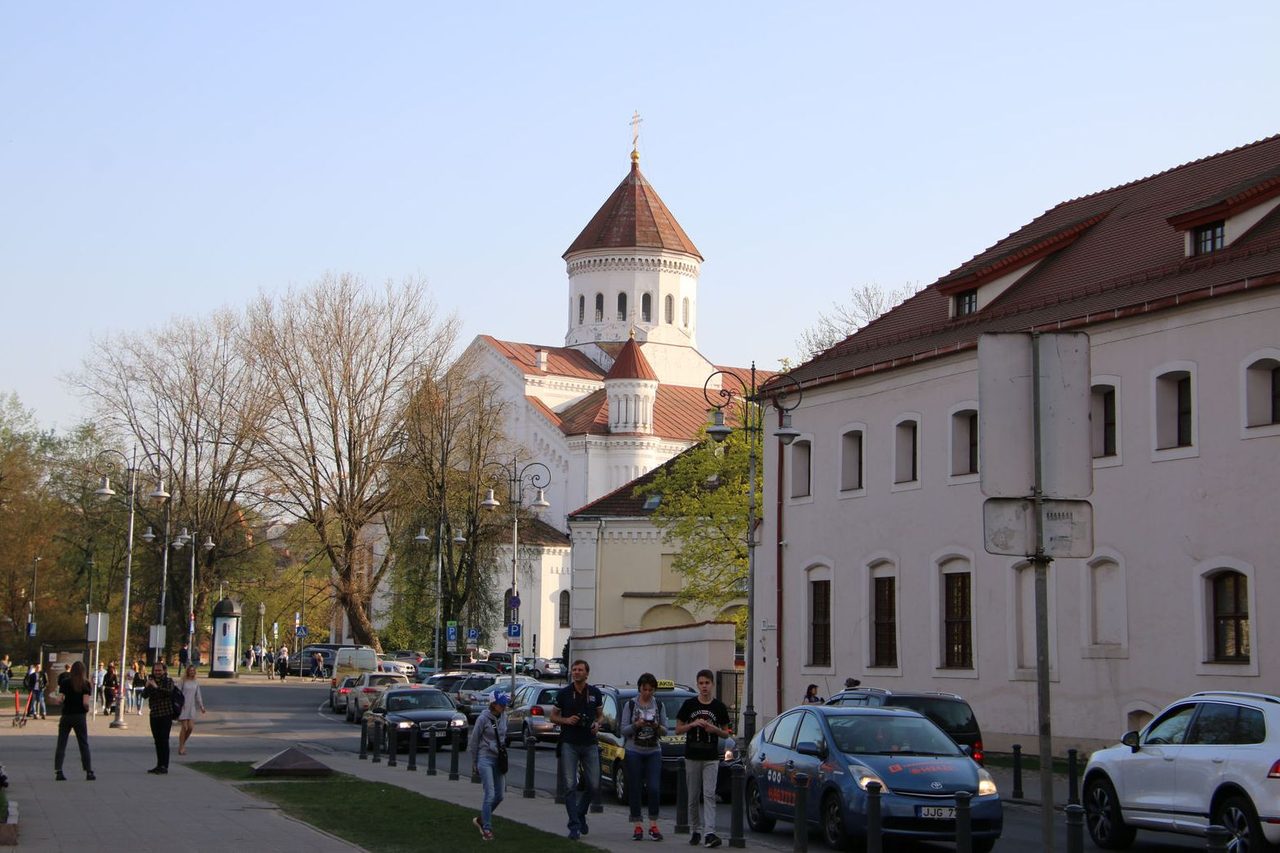 The Cathedral of the Theotokos viewed from Maironio Street