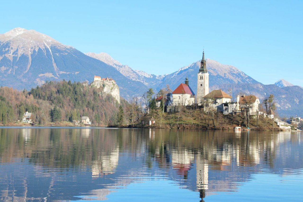 Bled Island and the Assumption of Mary Church