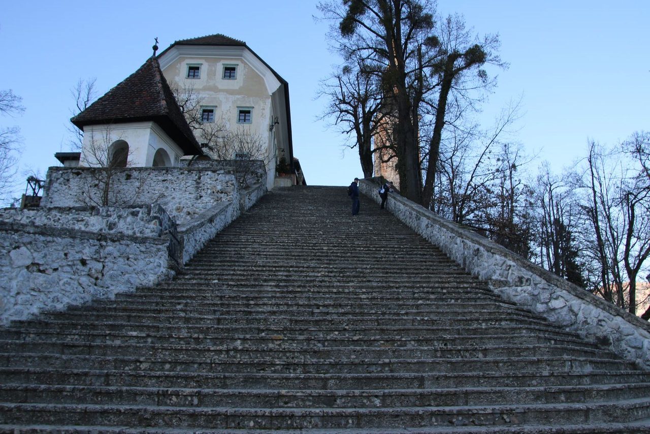 The famous 99 stone steps