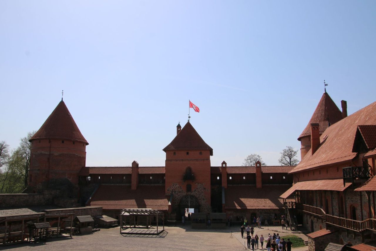 Trakai Castle Outer Courtyard