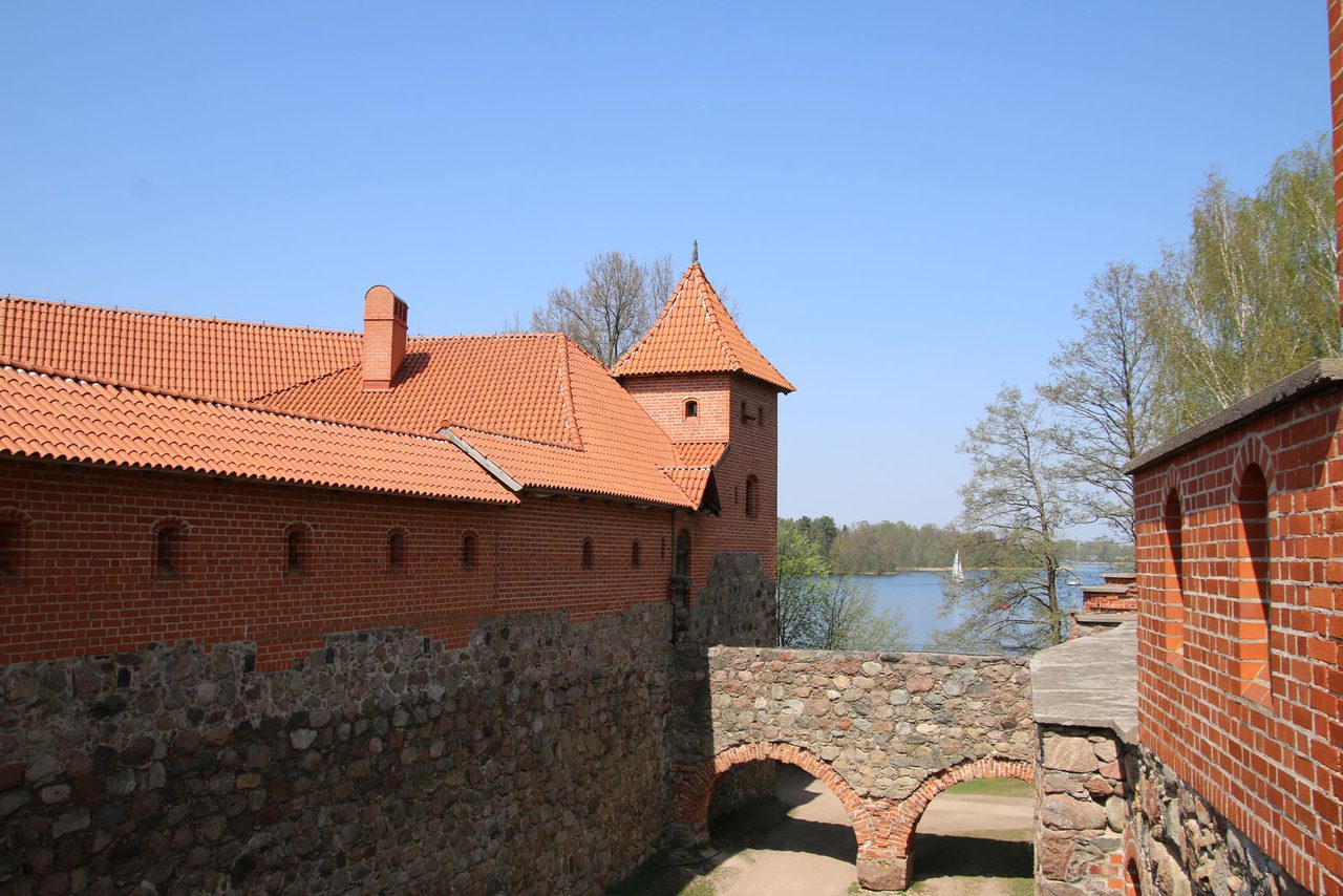 Trakai Castle Defensive Wall