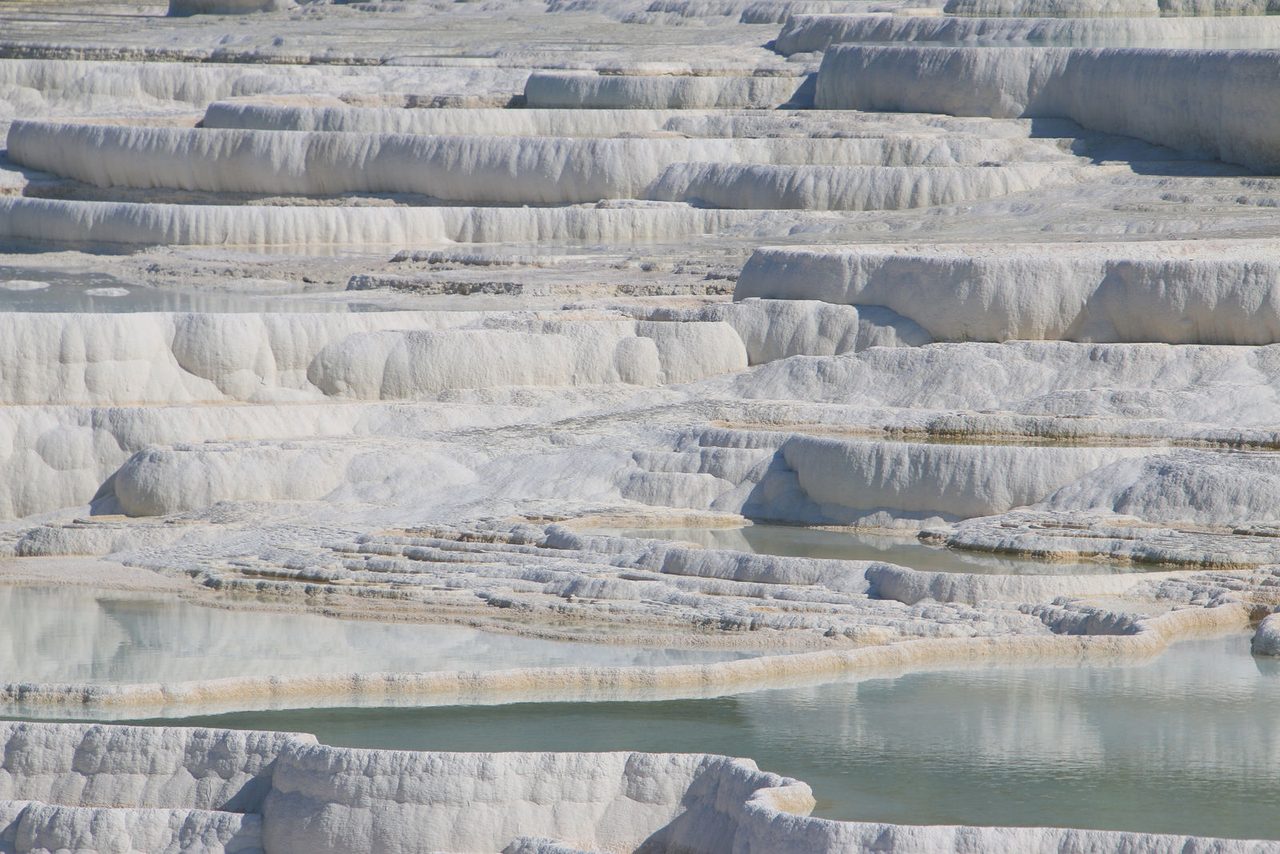 The stunning white terraces of Pamukkale