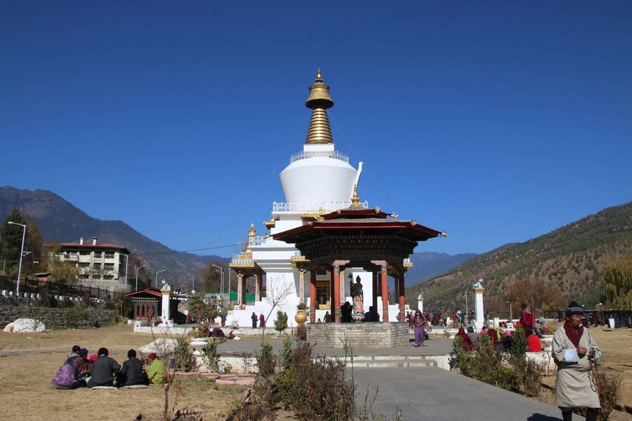 The iconic National Memorial Chorten