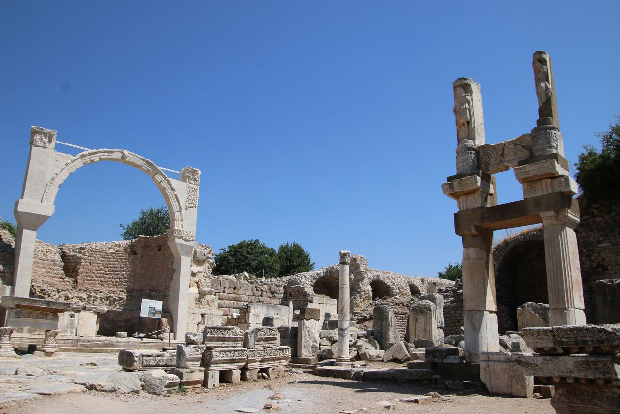 The Fountain of Pollio in Ephesus