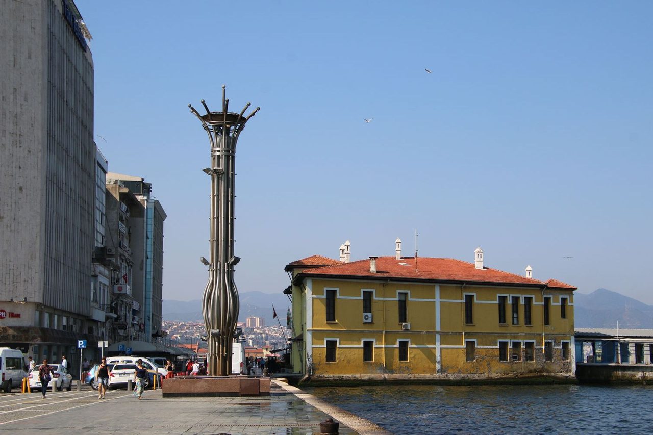 The historic Pasaport Pier in Izmir