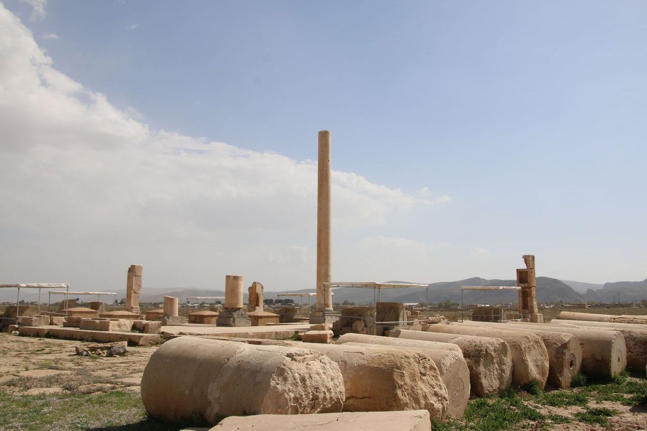The Audience Hall at Pasargadae