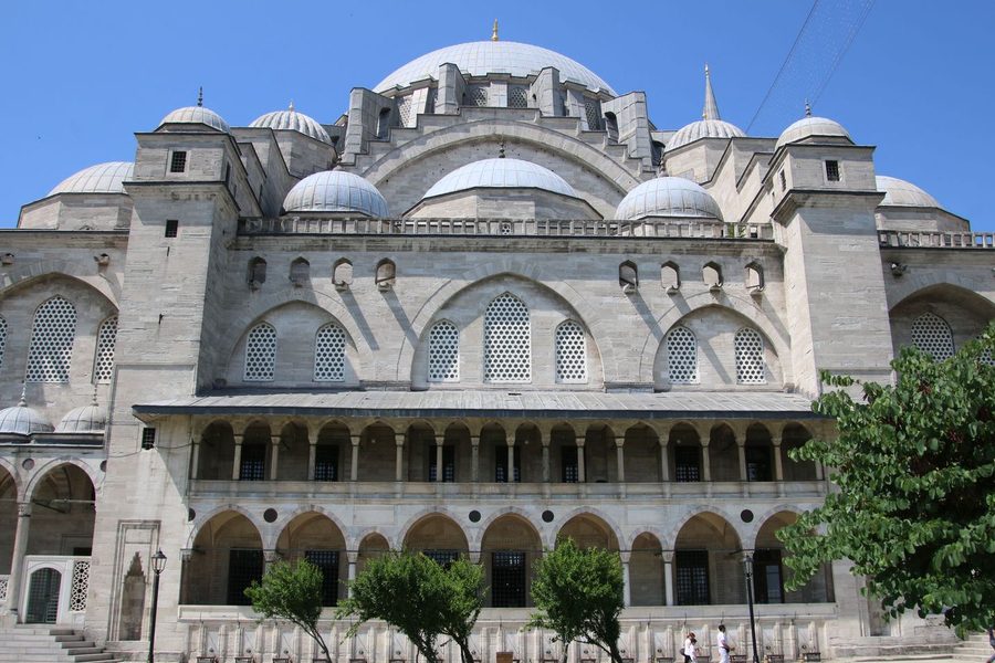 The Facade of Süleymaniye (