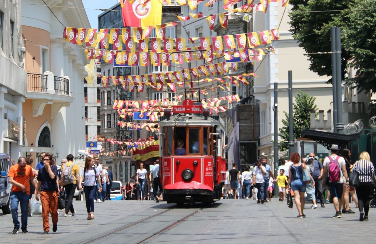 The Nostalgic Red Tram