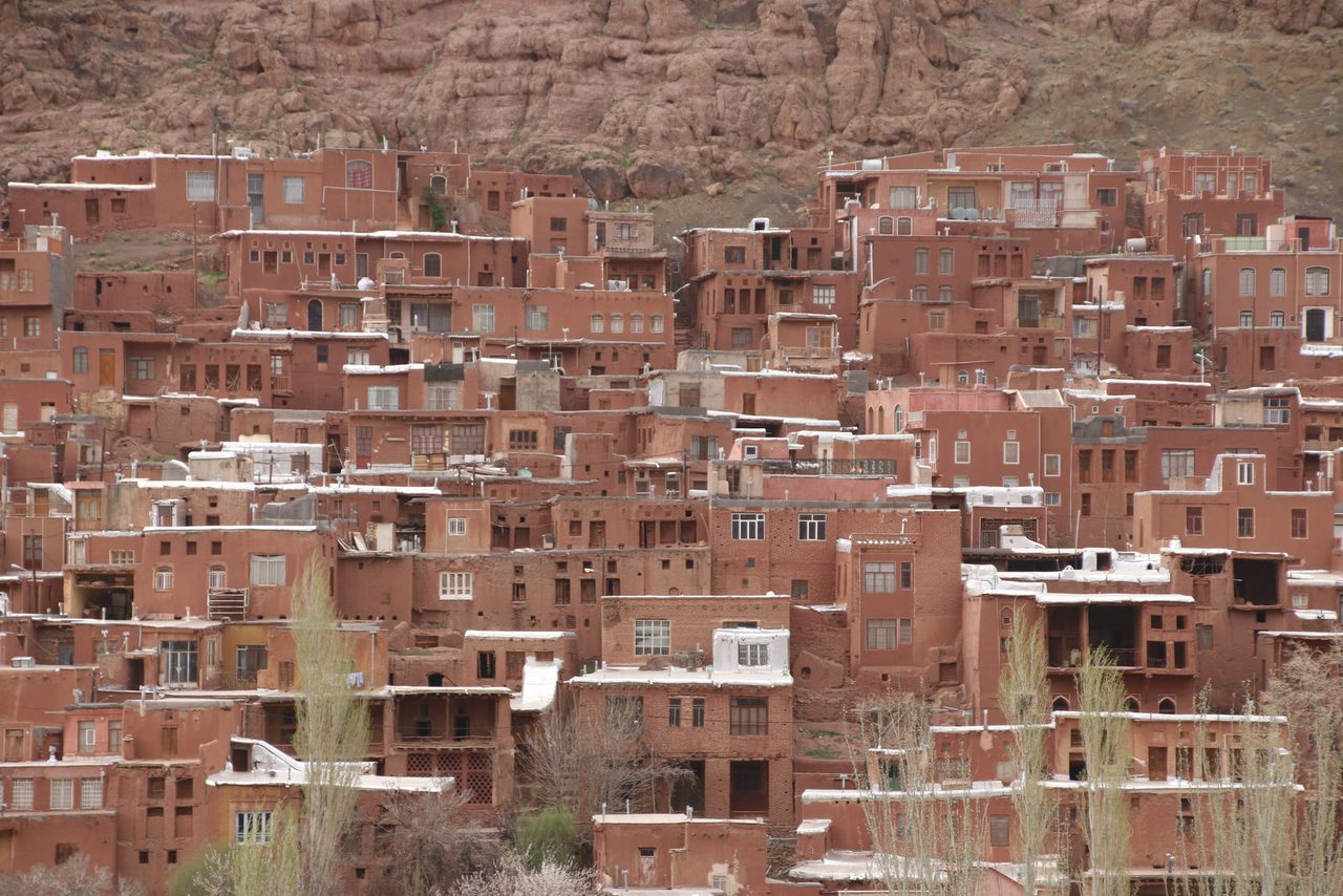 The unique stepped houses of Abyaneh Village