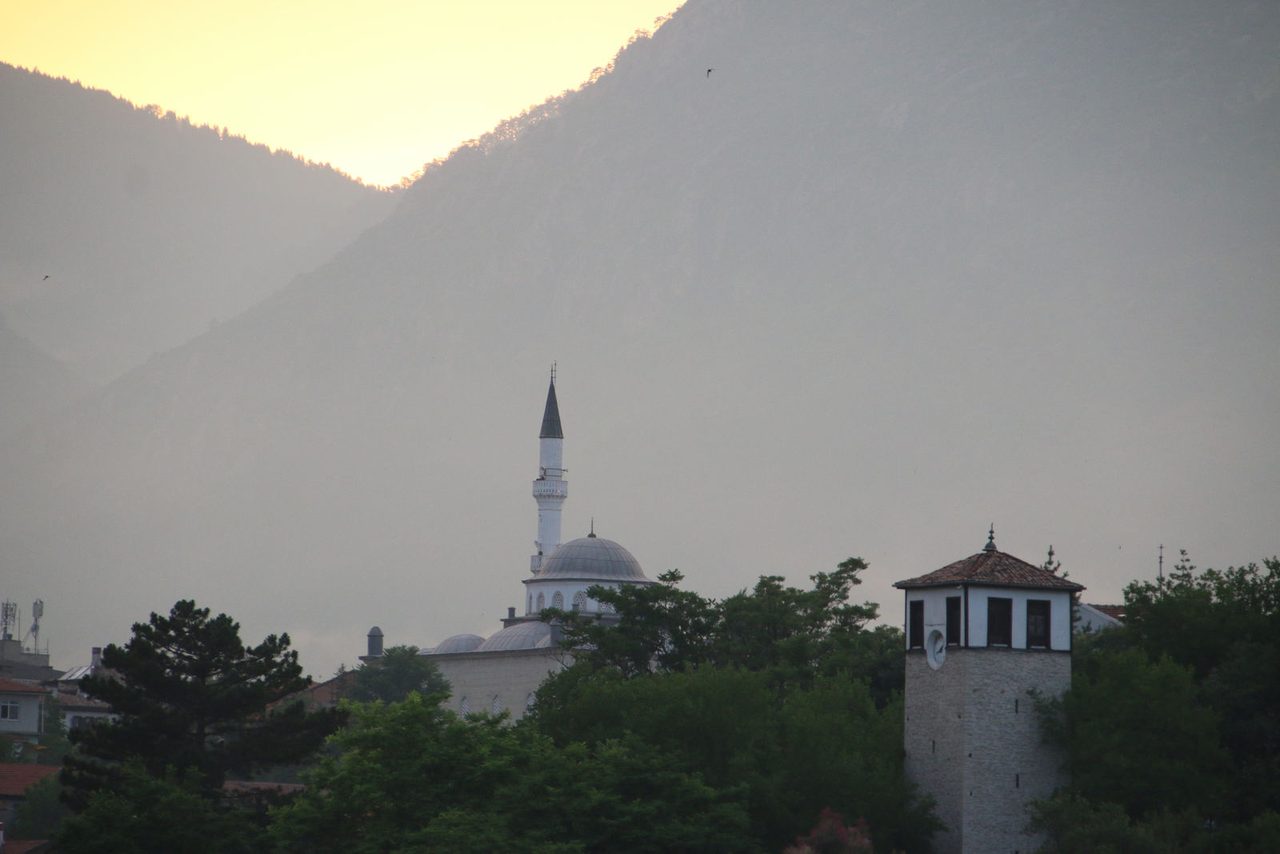 The Clock Tower and the Minaret