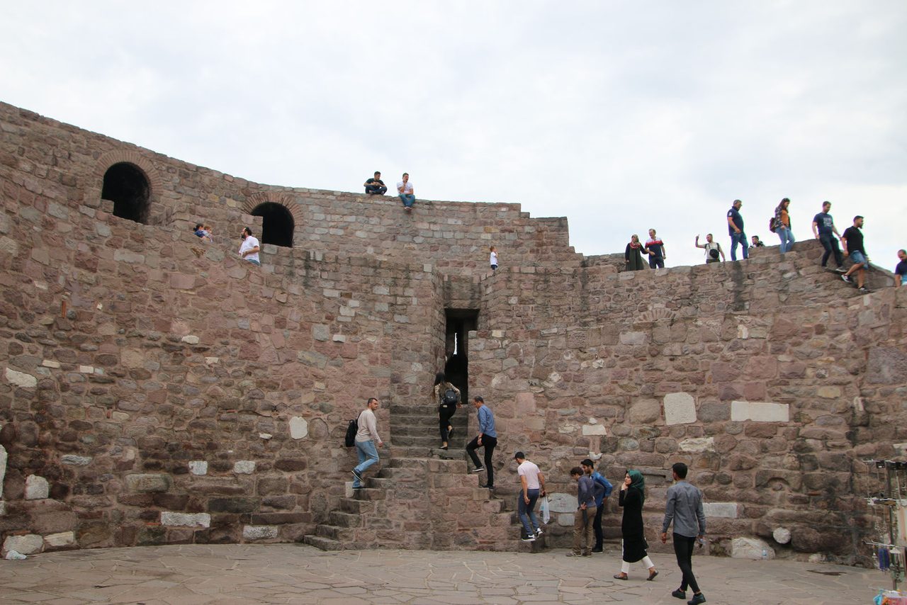 The Ancient Walls of Ankara Castle