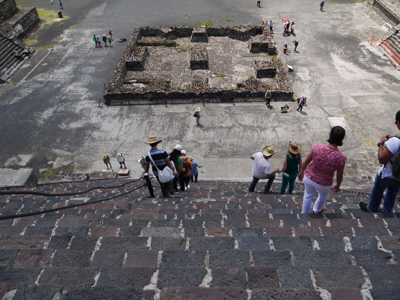 The Steep Steps of the Pyramid of the Moon