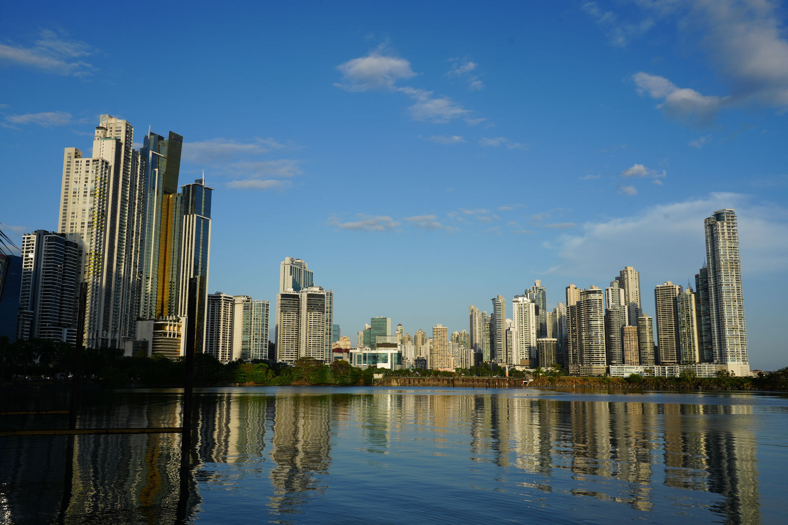 Panama City New Town Skyline