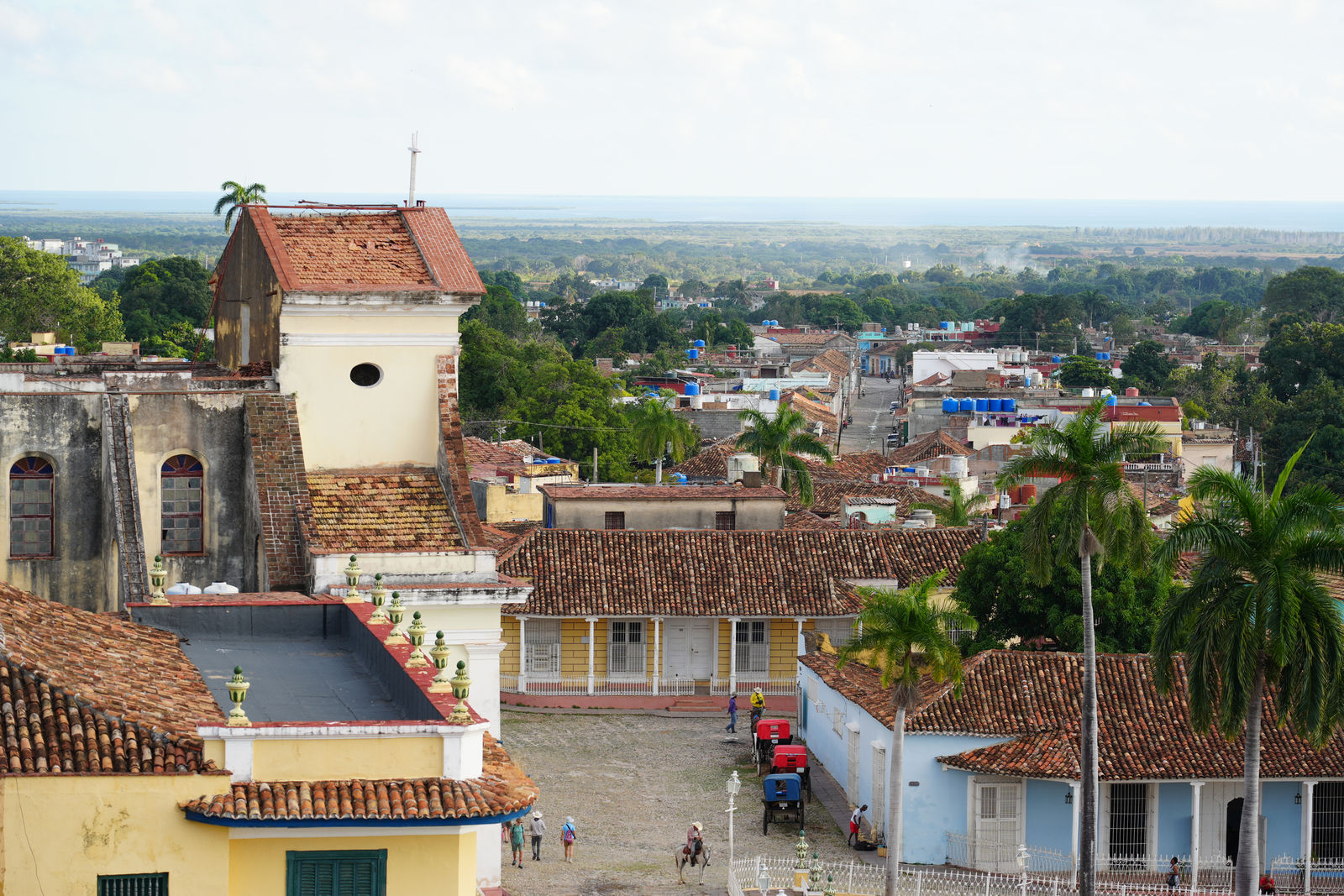 Plaza Mayor and Church of the Holy Trinity