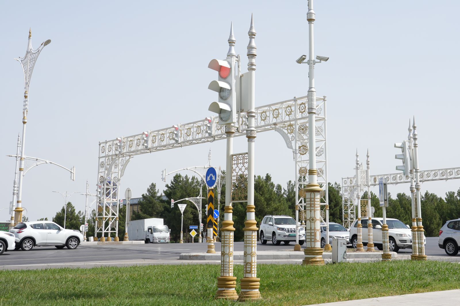 Street Infrastructure in Ashgabat