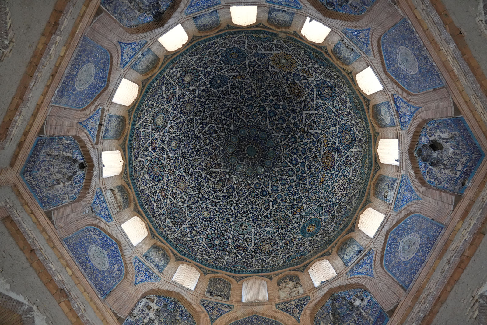 Ceiling Dome of Turabek Khanum Mausoleum