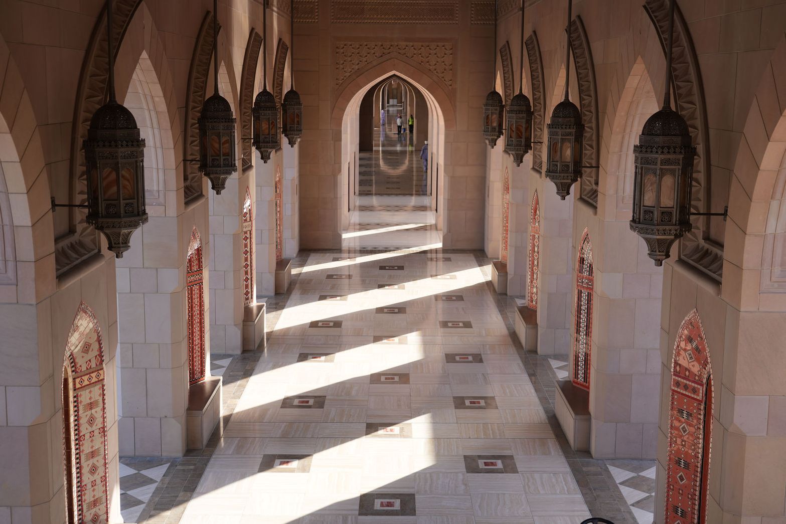 The Sunlight and Shadow Corridor