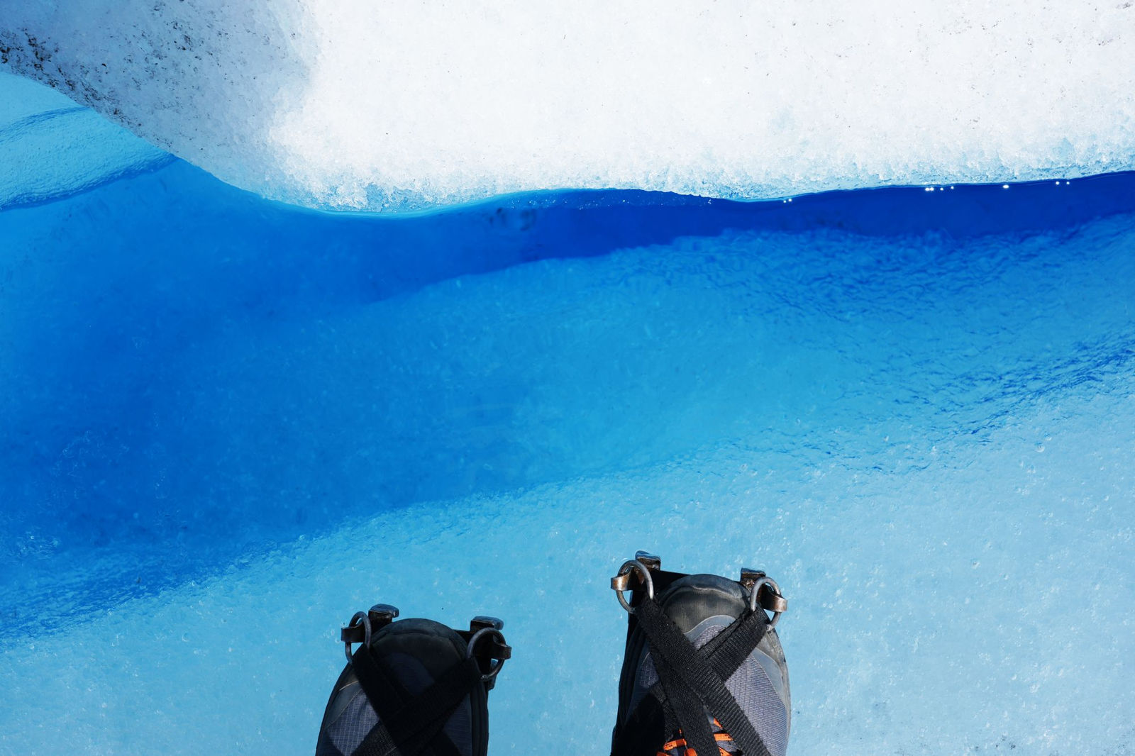 Standing at the Edge of the Glacier