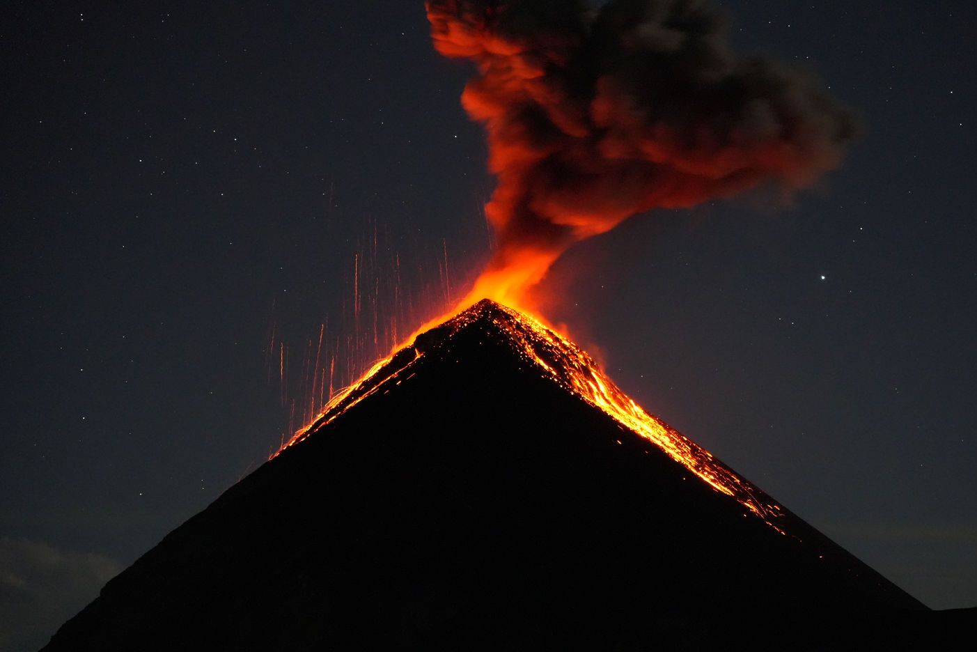 Acatenango / Fuego Volcano