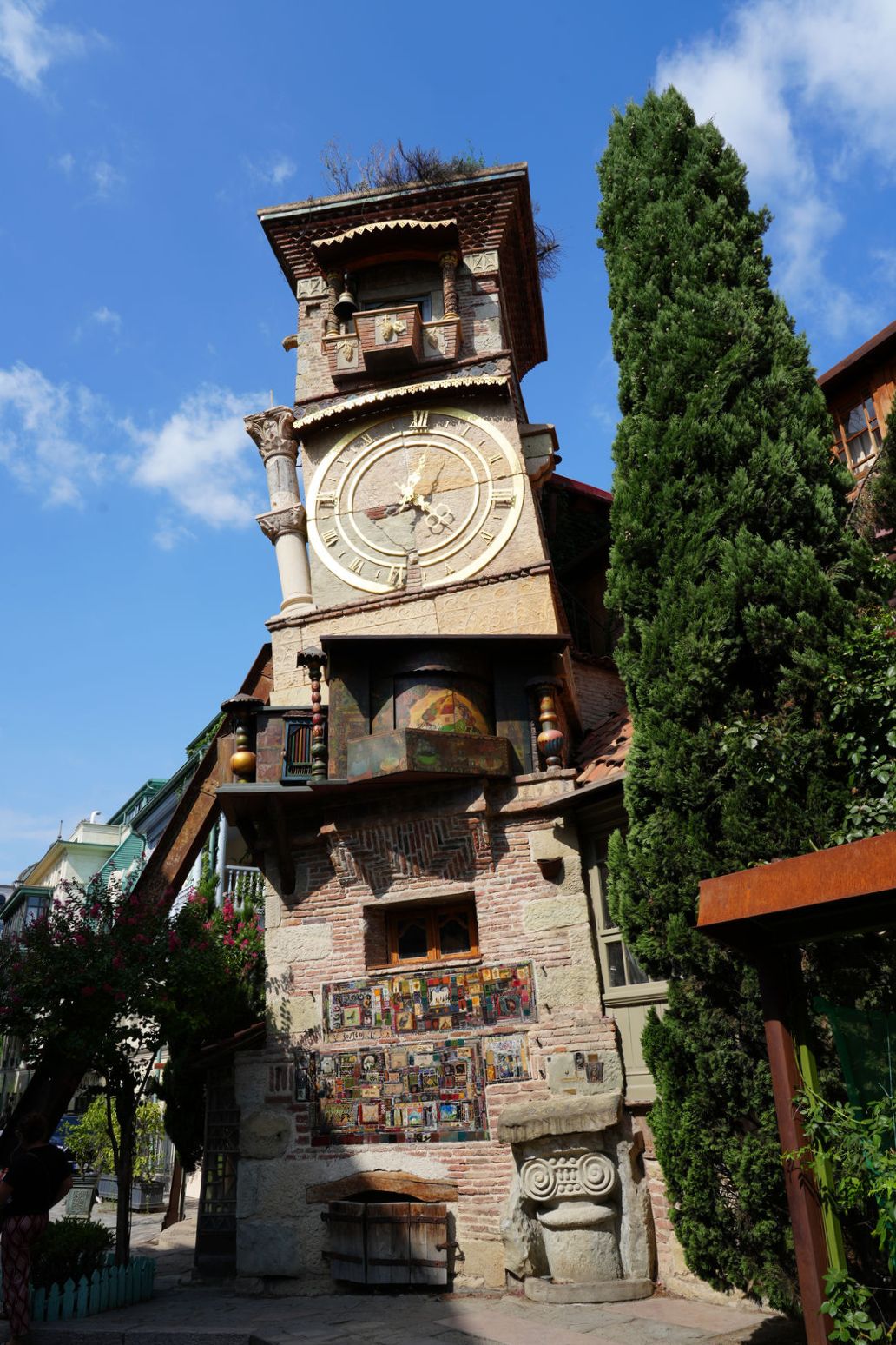The whimsical Gabriadze Clock Tower