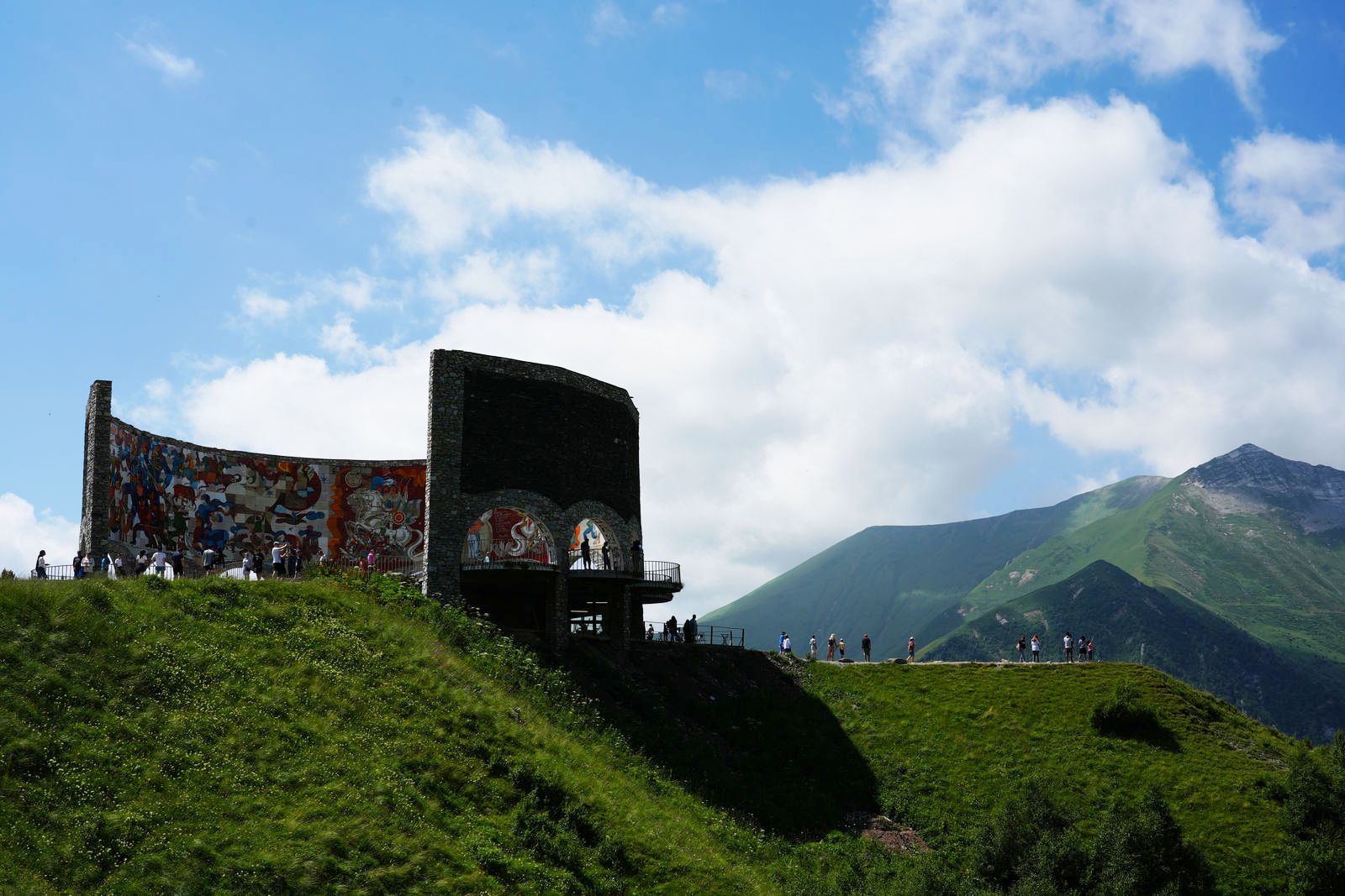 Russia–Georgia Friendship Monument in Gudauri