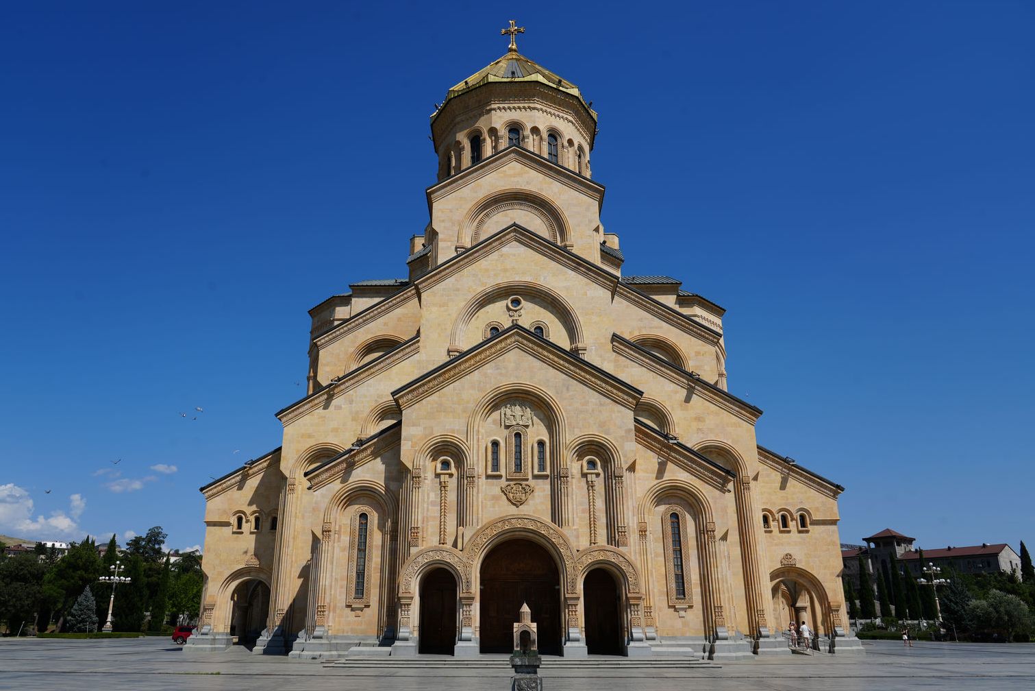 The grand Holy Trinity Cathedral