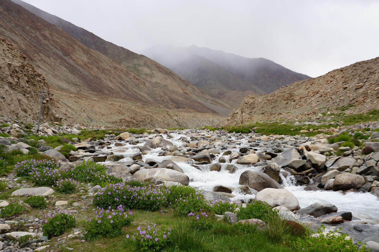 Khardung La Pass River