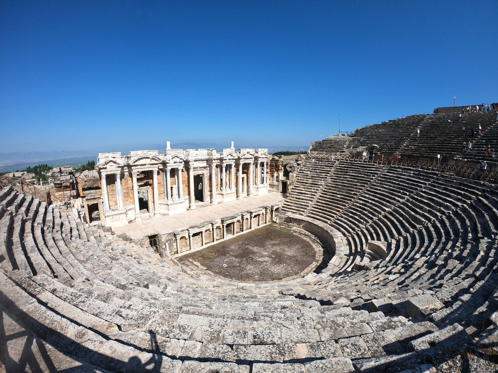 The ancient theatre of Hierapolis