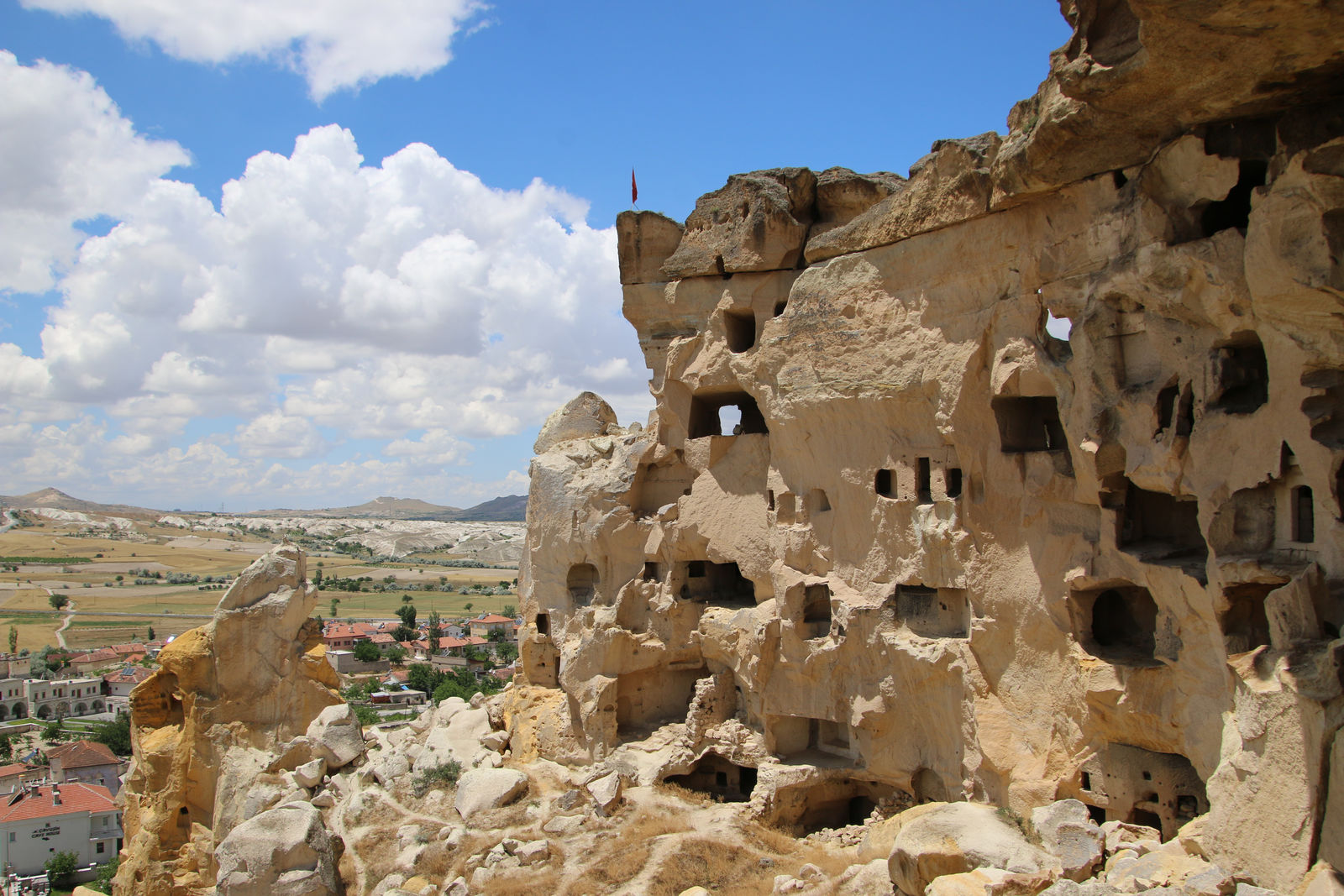 The ancient cave ruins of Cavusin