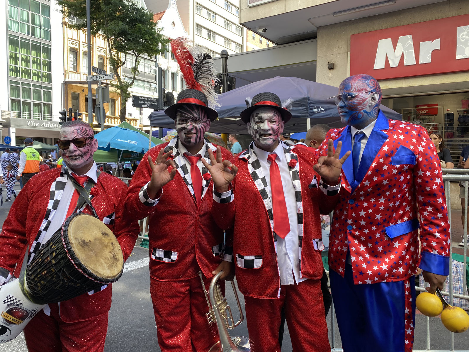 Kaapse Klopse performers