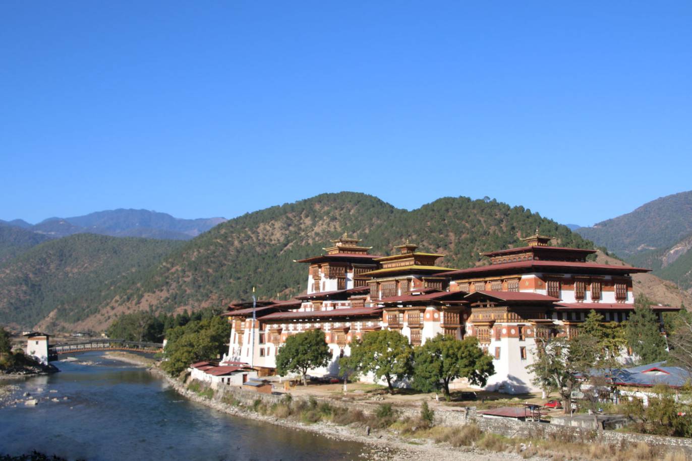 The majestic Punakha Dzong
