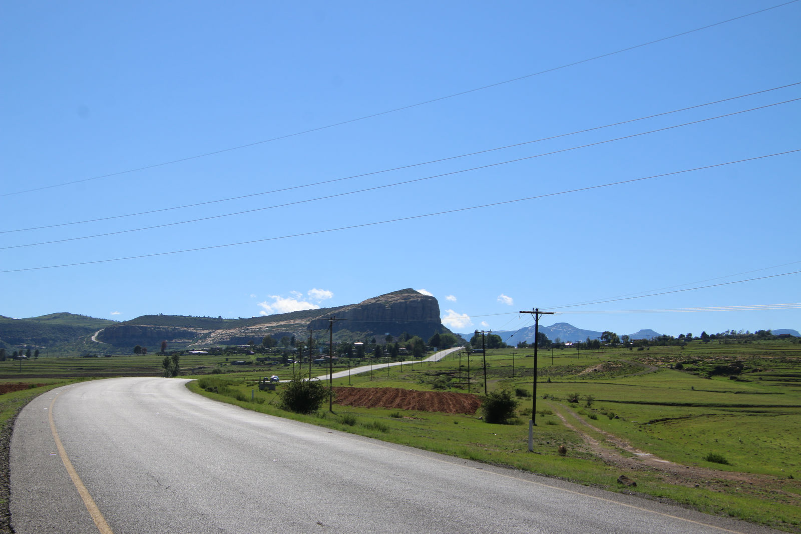 A Winding Road To The Mountain