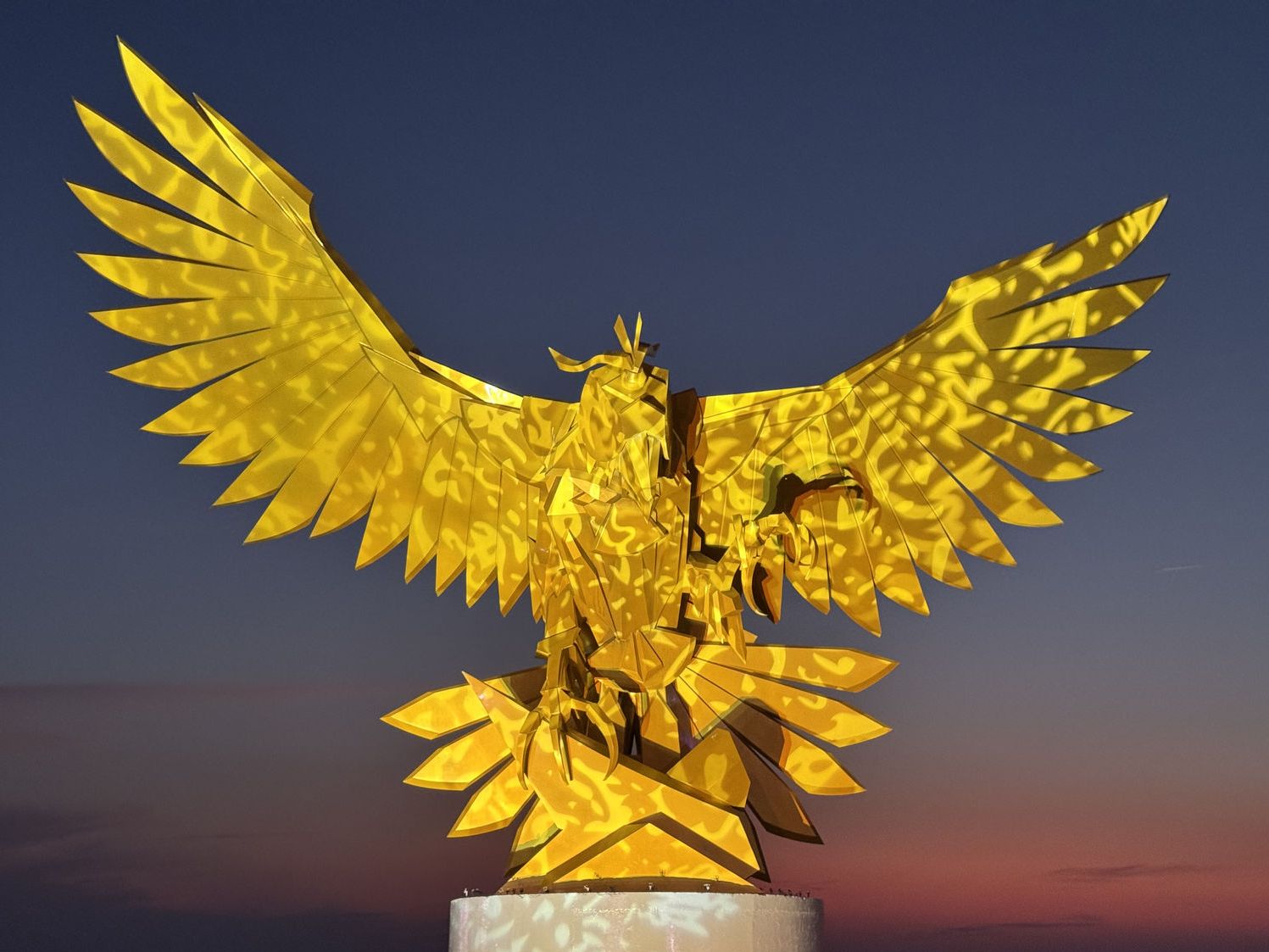 The Golden Eagle Statue