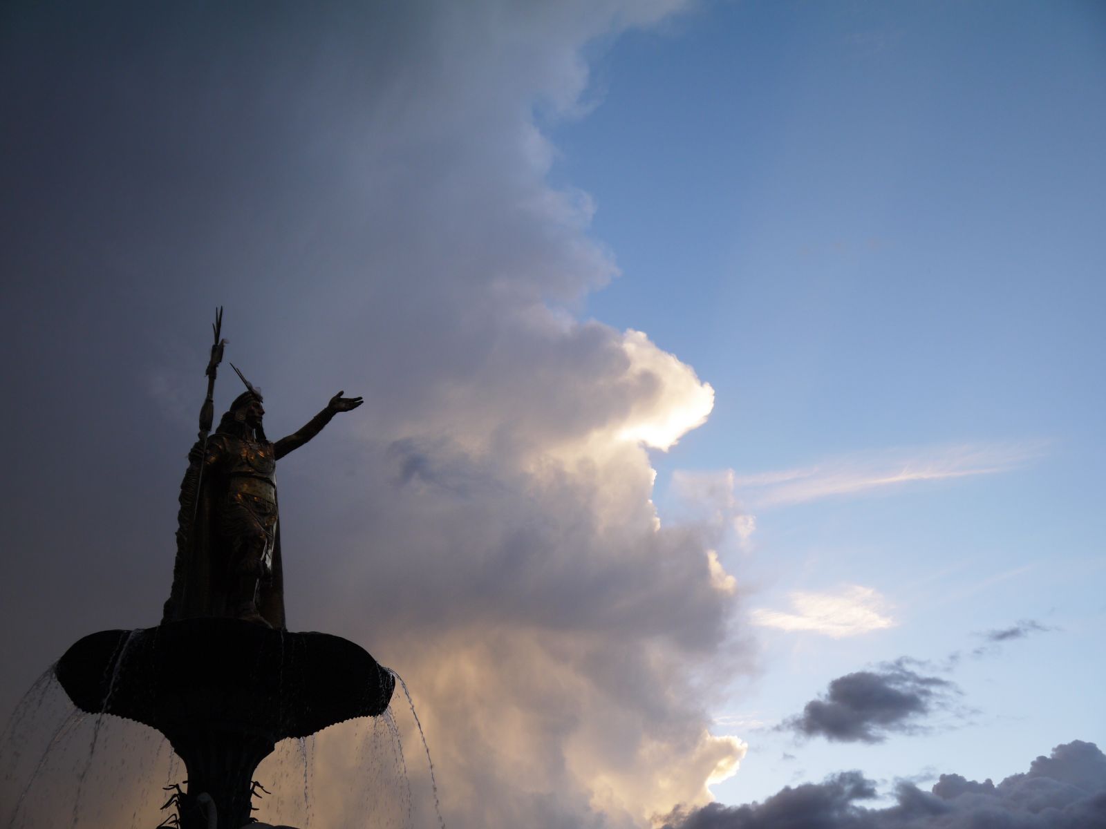Inca Emperor Statue