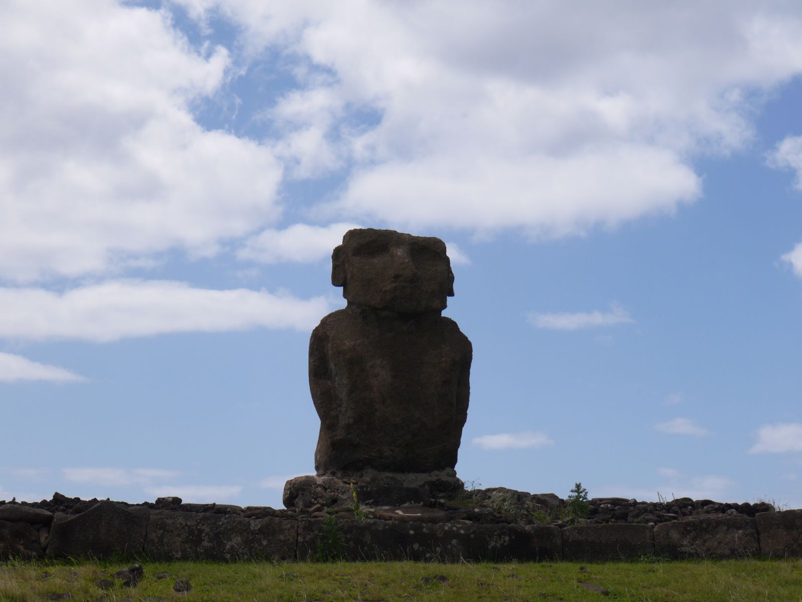 Moai statue