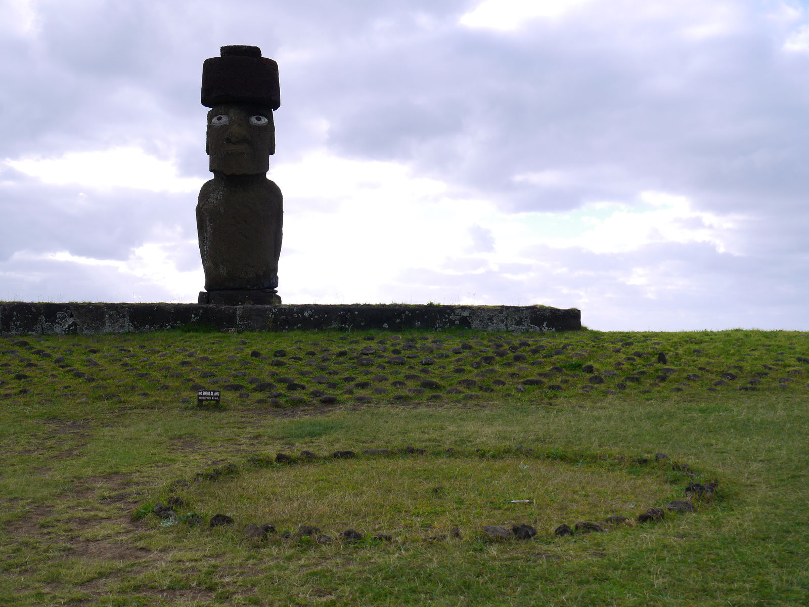Moai statue